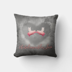 Unglaubliche Liebe fliegende Schweine Kiss Kissen