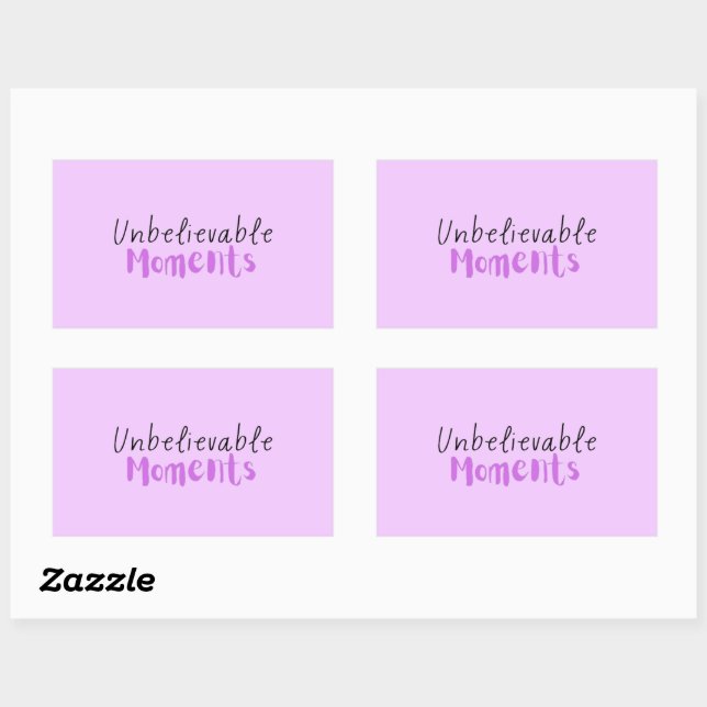 Unglaubliche Momente Sticker (Blatt)