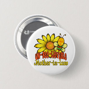 Unglaubliche Schwiegerblumen Button