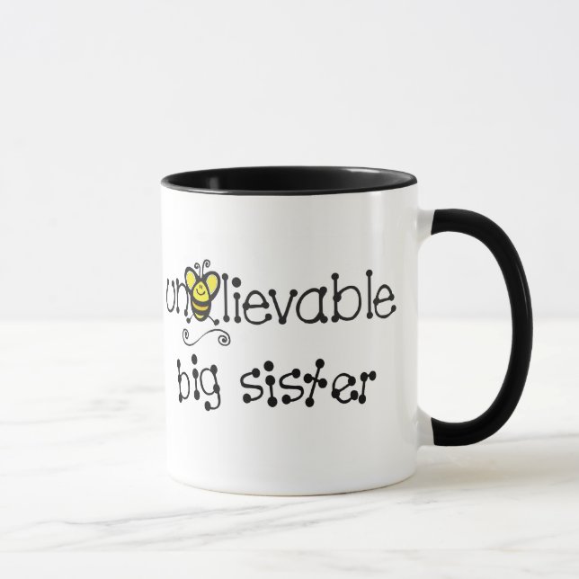 Unglaubliche Tasse der großen Schwester (Rechts)