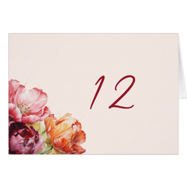 Unglaubliche Tulpen (Vorderseite (Horizontal))