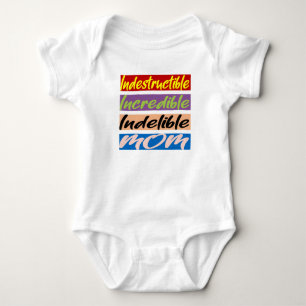Unglaubliche, unglaubliche, unauslöschliche Mama Baby Strampler