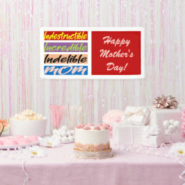 Unglaubliche, unglaubliche, unauslöschliche Mama Banner