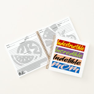 Unglaubliche, unglaubliche, unauslöschliche Mama Notizbuch