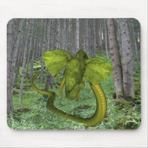 Unglaublicher Elephant Python Mousepad