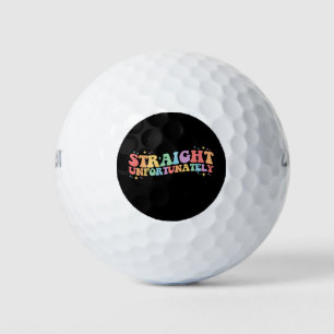 Unglücklich Groovy LGBTQ Gay Lesbian Golfball