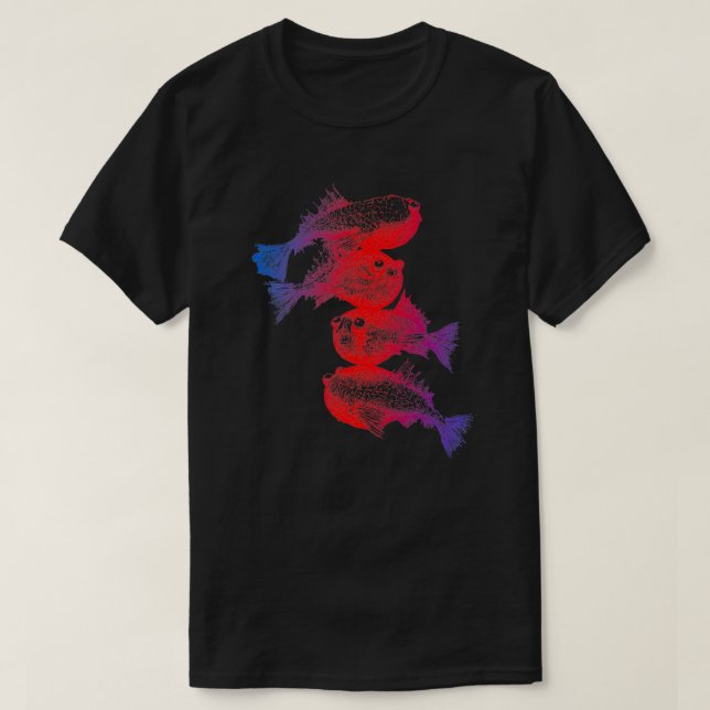 Unglücklicher Fisch T-Shirt (Design vorne)