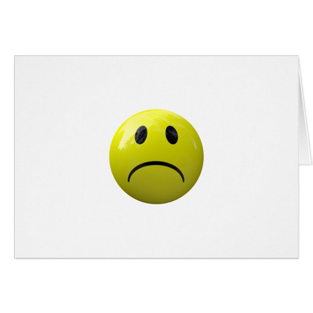 unglückliches Gesicht (Vorderseite (Horizontal))