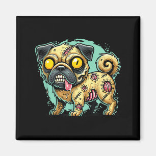 Ungovernment Agencyd Pfotenabdruck - Zombie-Hundef Magnet