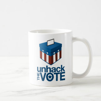 Unhack die Abstimmungs-Tasse Kaffeetasse