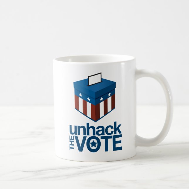 Unhack die Abstimmungs-Tasse Kaffeetasse (Rechts)