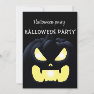 unheimlich Kürbiserwachsene Halloween-Party Einl Einladung