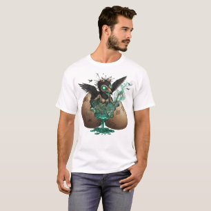 Unheimliche Krähenkunst  T-Shirt