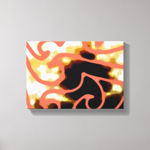 Unheimliche Kunst Leinwanddruck