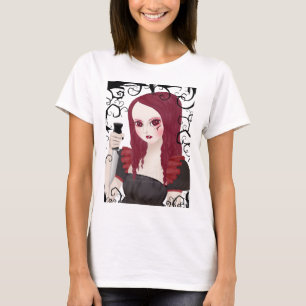 Unheimlicher Scarletbabydoll-angepasstes Shirt