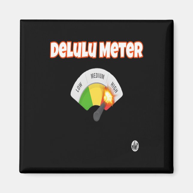 Unhinged Deluluu Magnet (Vorne)