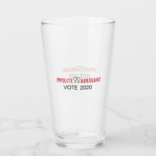 Unhöfliche arrogante Frauen wählen Frauensymbol 20 Glas