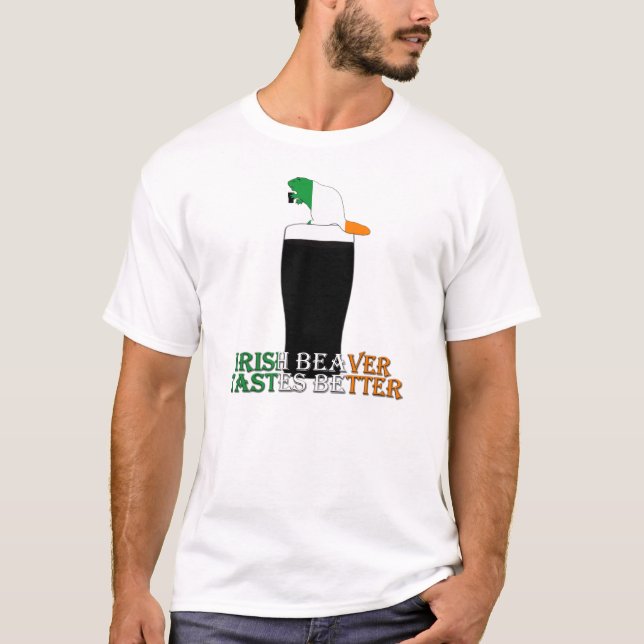 Unhöfliche, lustige Iren T-Shirt (Vorderseite)
