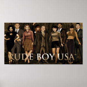 Unhöflicher Junge USA Vol. 1 - gesamtes Poster