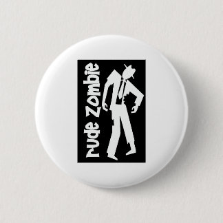 Unhöflicher Jungen-Zombie Button