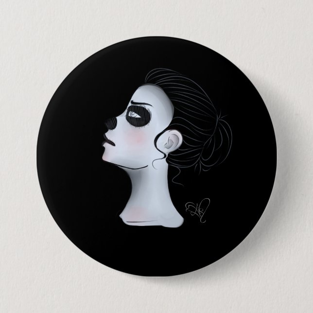 Unhold-Knopf Button (Vorderseite)