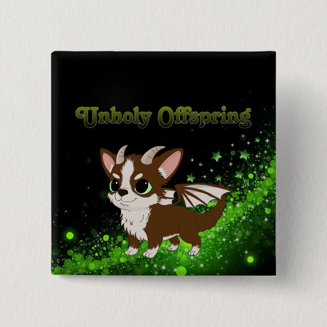 Unholy Offspring Knopf Button (Vorderseite)