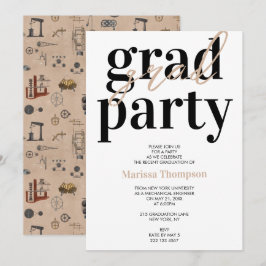 Uni-Abschluß für Maschinenbau Einladung