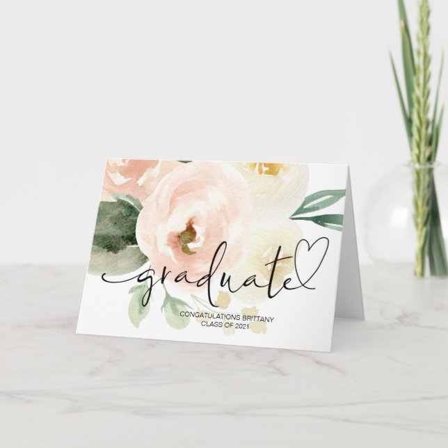 Uni-Abschluss Gifts High School Grad Glückwunsch Karte (Vorderseite)