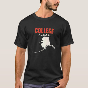 Uni Alaska USA Staat Amerika Reisen Alaskan T-Shirt