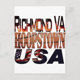 Uni Basketball Hoopstown Postkarte