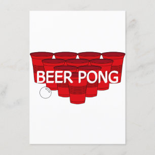 Uni Bierpong Einladung