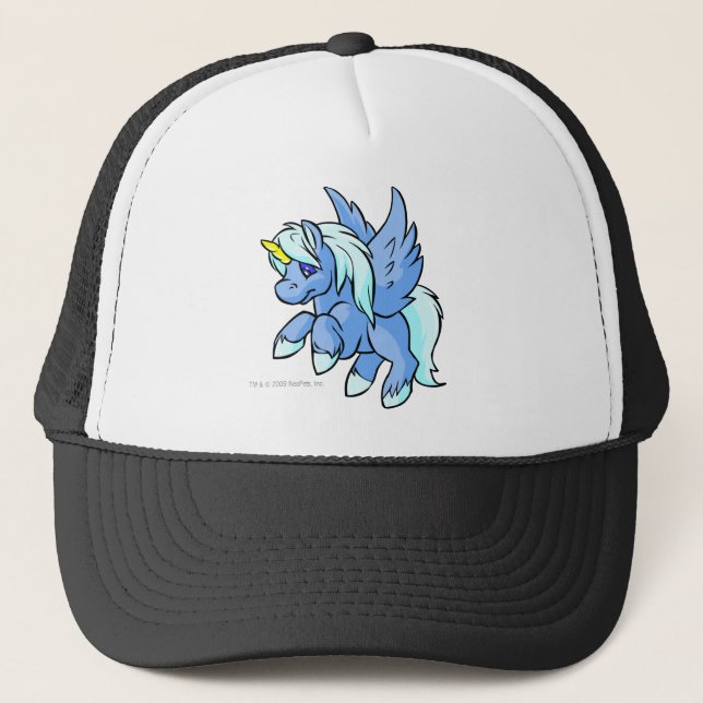 Uni Blau Truckerkappe (Vorderseite)