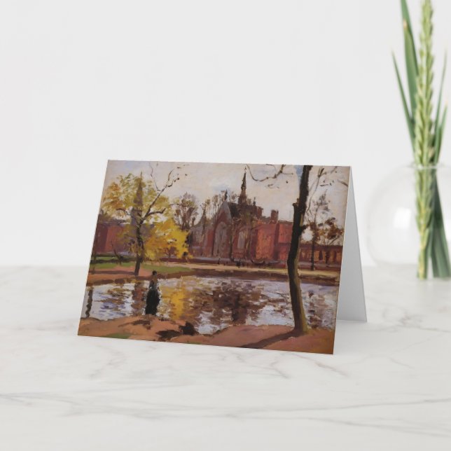 Uni Camilles Pissarro- Dulwich, London Karte (Vorderseite)
