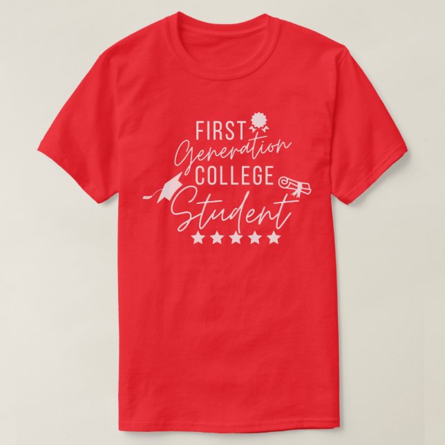 Uni der ersten Generation 6 T-Shirt (Design vorne)