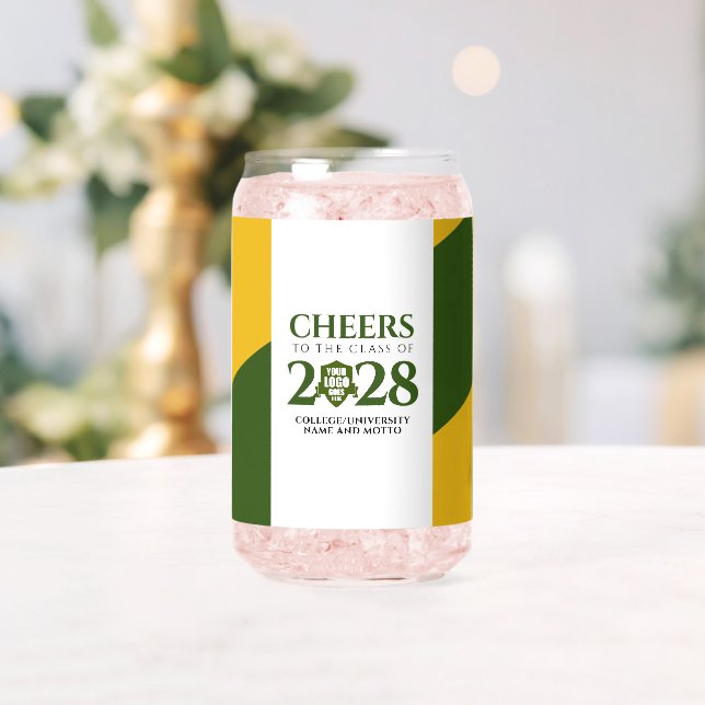 Uni der Green Gold School Abschluss Dosenglas (Insitu (Hochzeit))