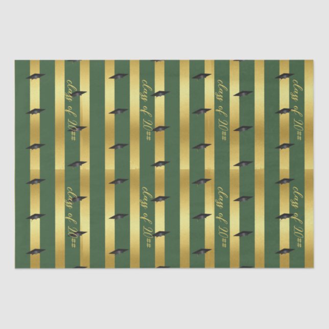 Uni der Grüne Schule Abschluss Seidenpapier (Vorderseite)