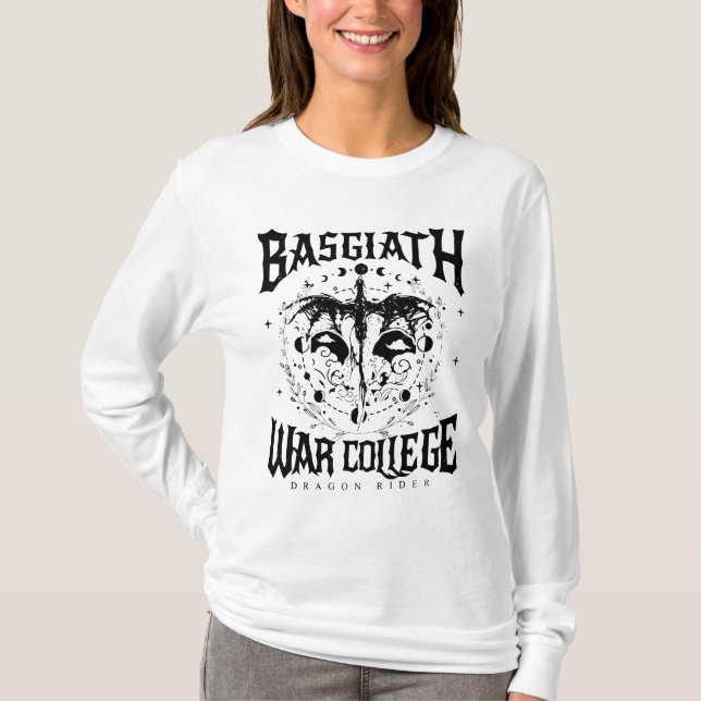 Uni des Basgiath-Krieges - ein amtlicher vierter W T-Shirt (Vorderseite)