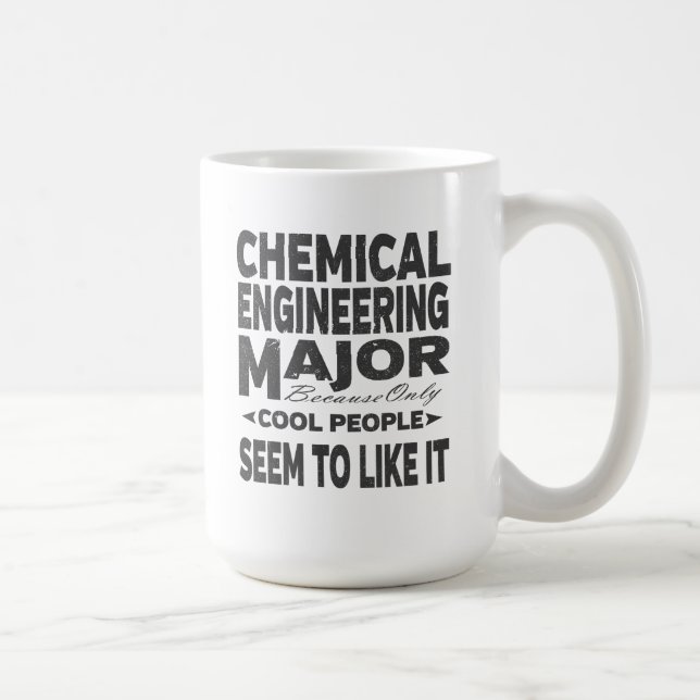 Uni des Chemieingenieurs Coole Menschen Kaffeetasse (Rechts)