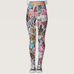 Uni Dynamic Art Urban Graffiti-Muster Leggings<br><div class="desc">Dieses moderne,  durchgängige,  dynamische und explosive Graffiti-Muster ist nicht nur für Hip-Hop-Künstler,  sondern für alle,  unabhängig von Alter und Hintergrund,  reserviert. Große Geschenke für Freunde oder Jugendliche,  die ein atemberaubendes und kreatives Muster-Design gewollt haben,  die wollte sich als kreativer Künstler auszudrücken. Graffiti Spray Stil.</div>