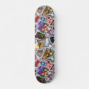 Uni Dynamic Art Urban Graffiti-Muster Skateboard
