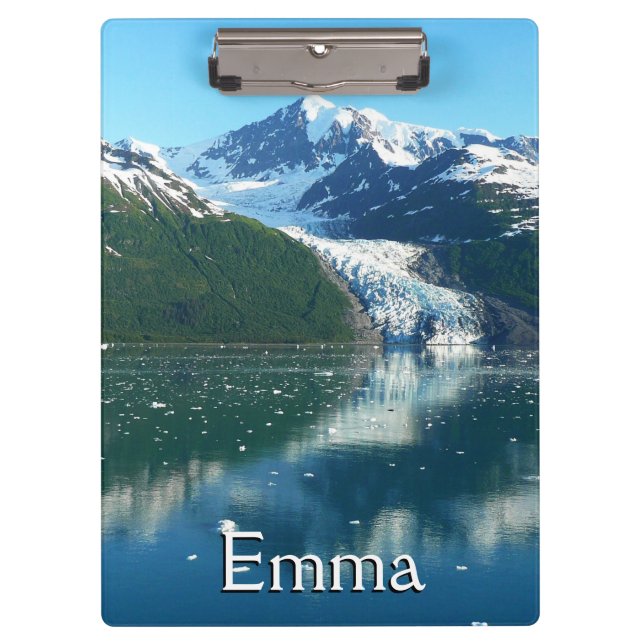 Uni Fjord I Beautiful Alaska Fotografie Klemmbrett (Vorderseite)