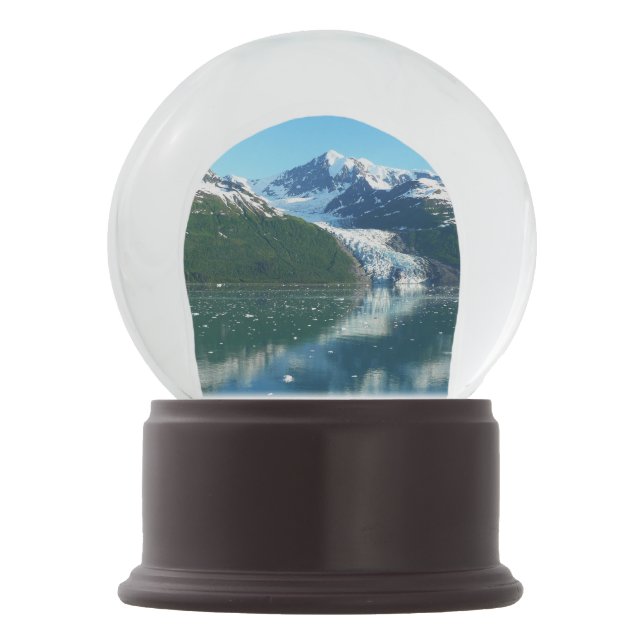Uni Fjord I Beautiful Alaska Fotografie Schneekugel (Vorderseite)