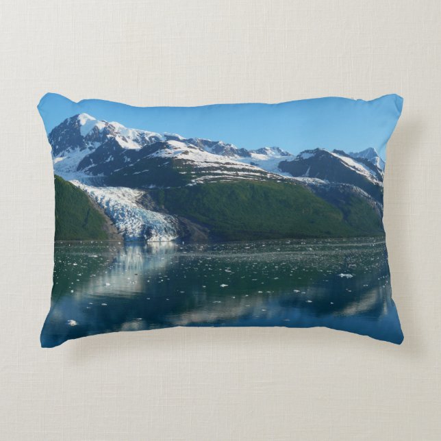 Uni Fjord II Schöne Alaska Fotografie Dekokissen (Vorderseite)