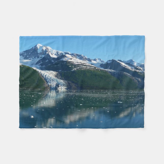 Uni Fjord II Schöne Alaska Fotografie Fleecedecke (Vorderseite (Horizontal))