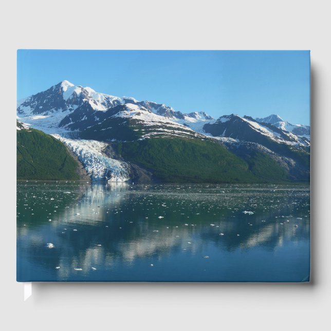 Uni Fjord II Schöne Alaska Fotografie Gästebuch (Vorderseite)