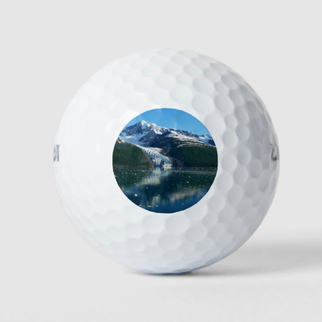 Uni Fjord II Schöne Alaska Fotografie Golfball (Vorderseite)