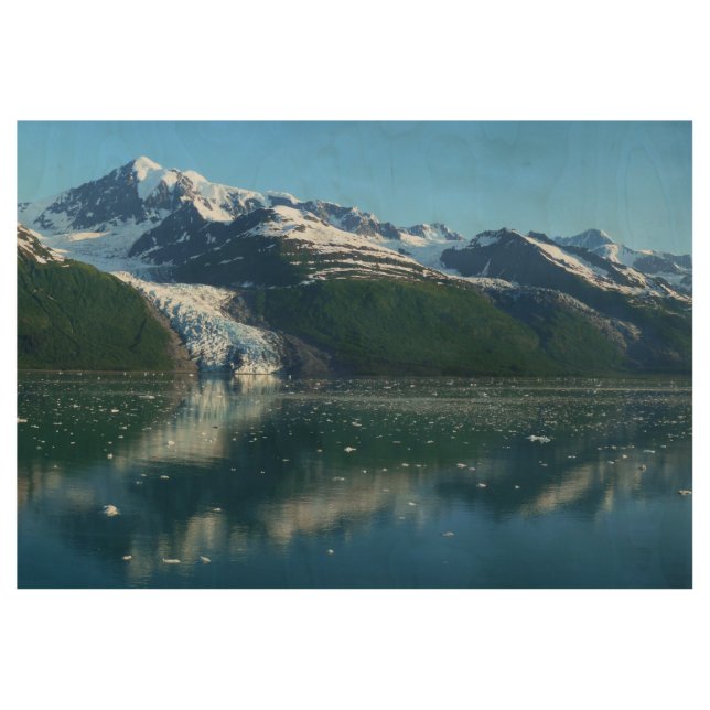 Uni Fjord II Schöne Alaska Fotografie Holzposter (Vorderseite)