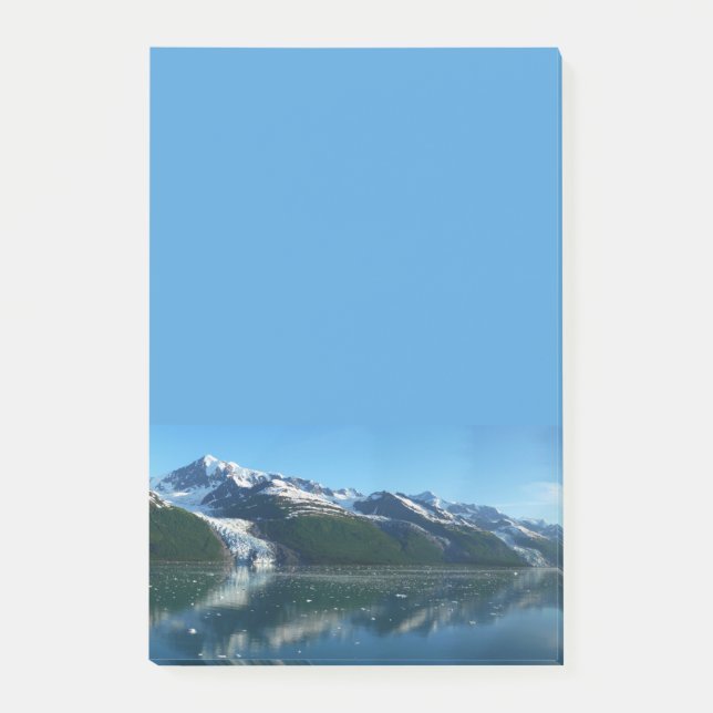 Uni Fjord II Schöne Alaska Fotografie Post-it Klebezettel (Vorderseite)