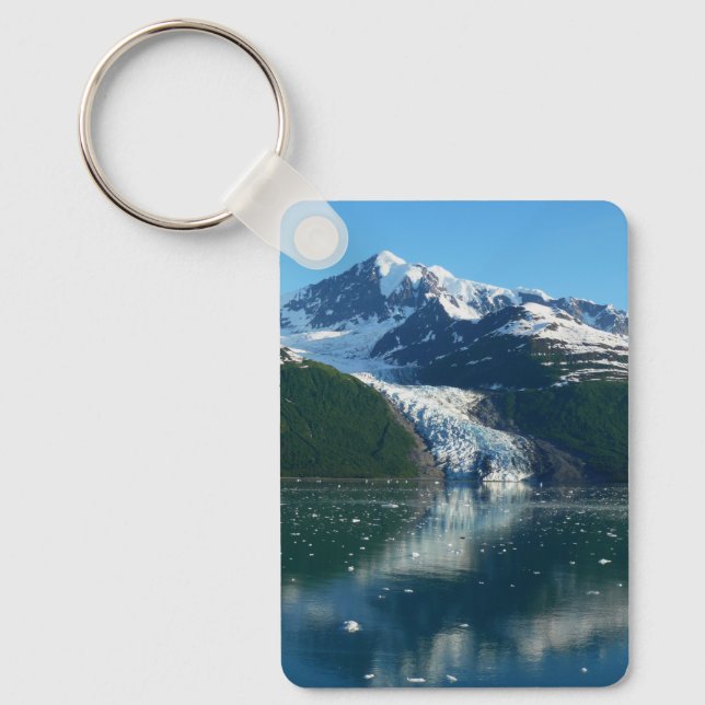 Uni Fjord II Schöne Alaska Fotografie Schlüsselanhänger (Vorderseite)