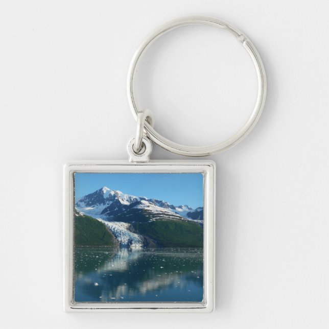 Uni Fjord II Schöne Alaska Fotografie Schlüsselanhänger (Vorne)